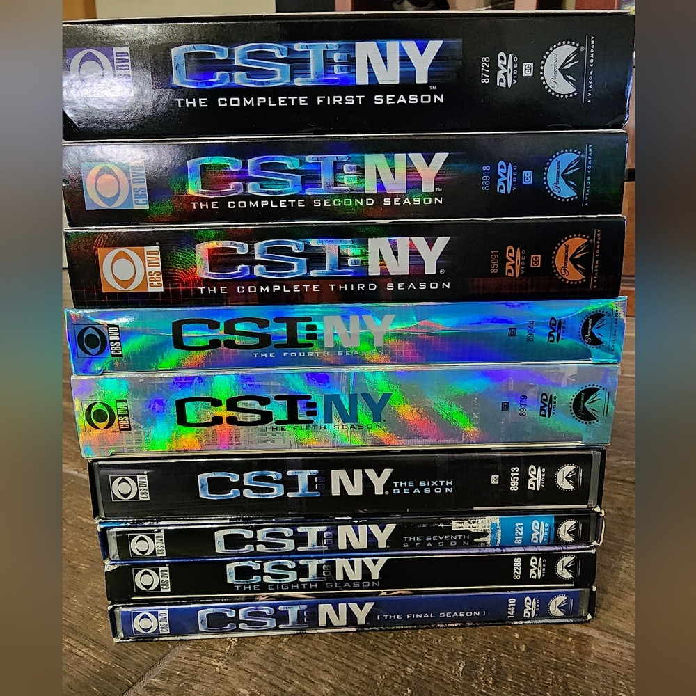 CSI:NY DVDs - Seasons 1 - 9